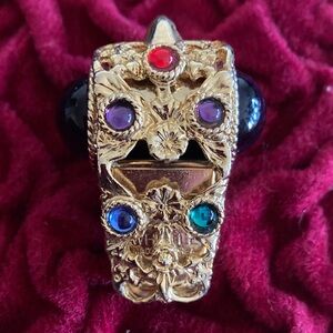 Gold and Purple Ornate Whistle